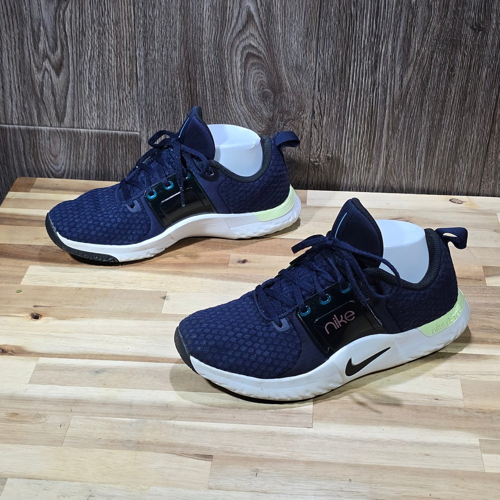 Nike Renew In-Season‎ TR 10 Training Shoes Women's 8 Navy Blue CK2576-401